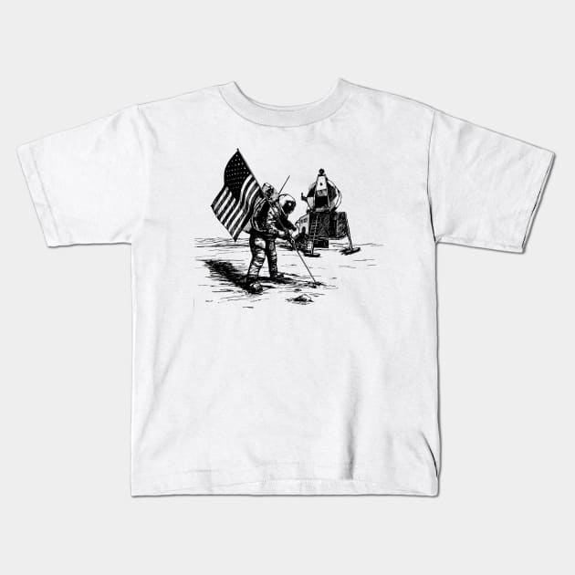 Apollo. Kids T-Shirt by LeonLedesma